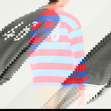 Košeľa Bode Bode Clubhouse Rugby Shirt, Size Large Červená | MRF25CS004, 3