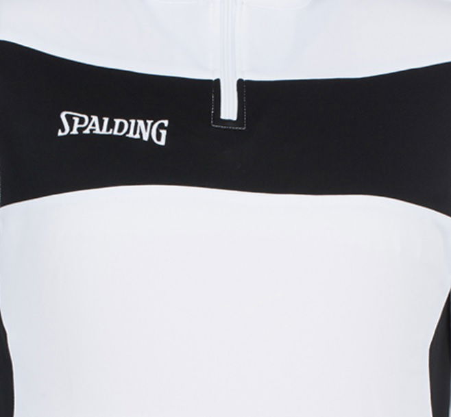 Mikina Spalding Spalding Evolution II Quarter-Zip Top Biela | 3003033-02, 1