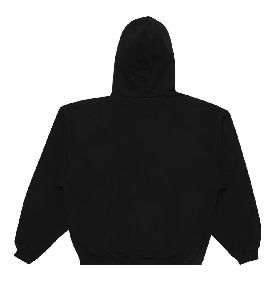 Yeezy Gosha Black Dogs Hoodie Black