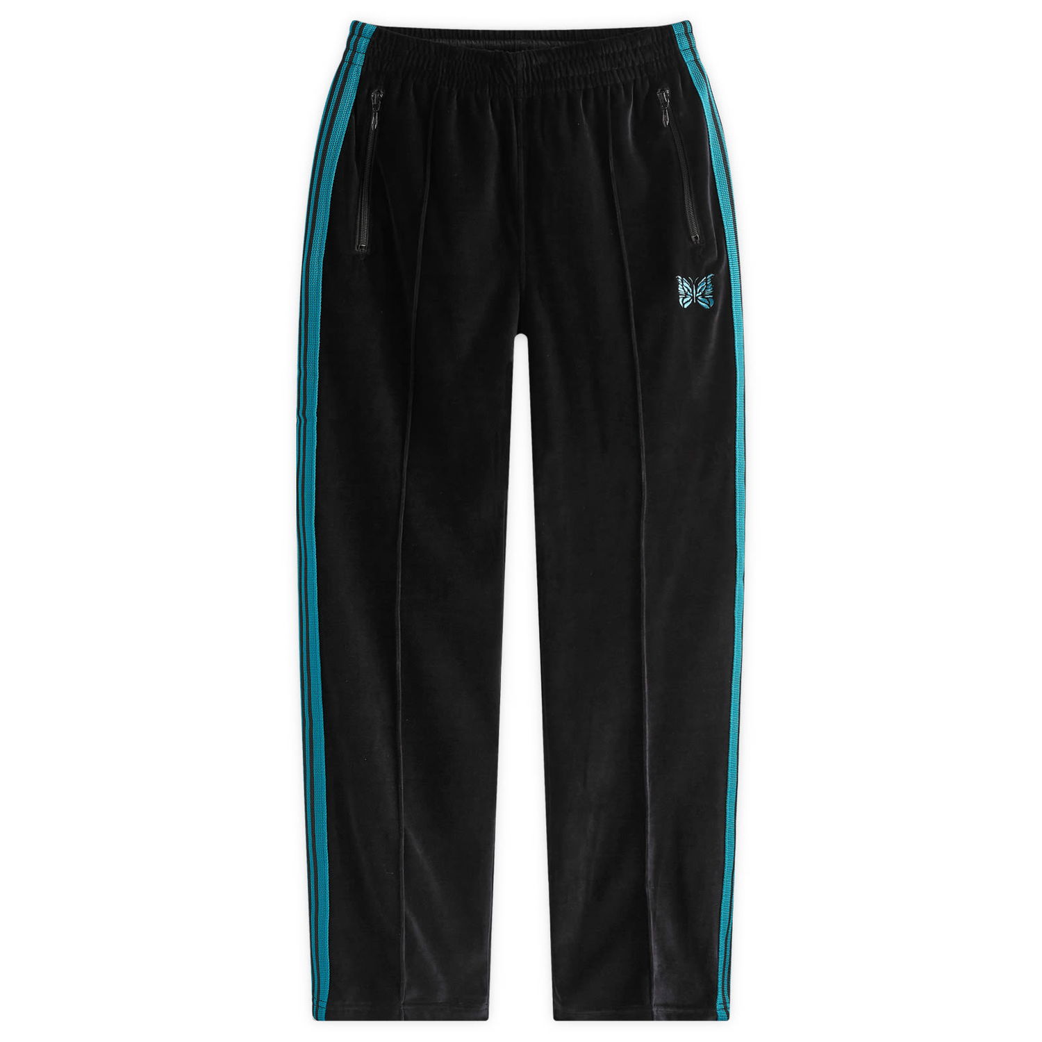 Nohavice Needles Velour Narrow Čierna | OT235-C, 0