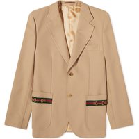 Bunda Gucci Tape Logo Blazer Béžová | 756694-Z8BI6-2327, 1