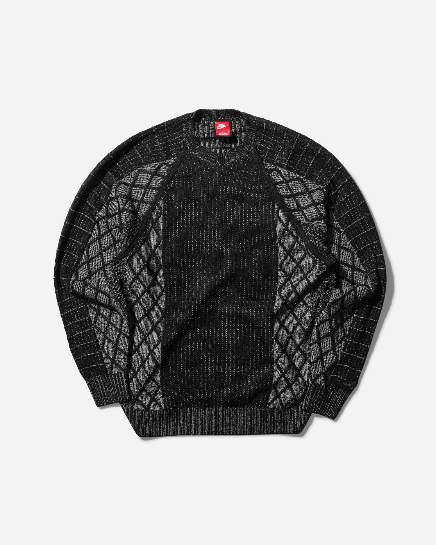 Sveter Nike Tech Crewneck Sweater Čierna | FZ7562-010, 1