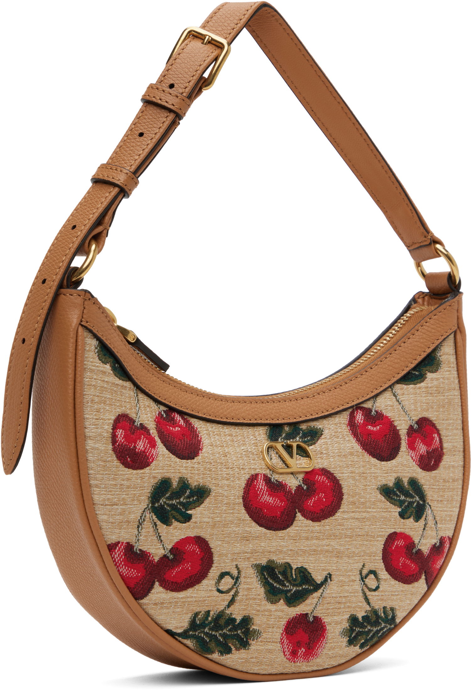 Kabelka Valentino Valentino Garavani VLogo Signature Mini Cherryfic Bag Hnedá | 6W0P0AK3CJR, 1