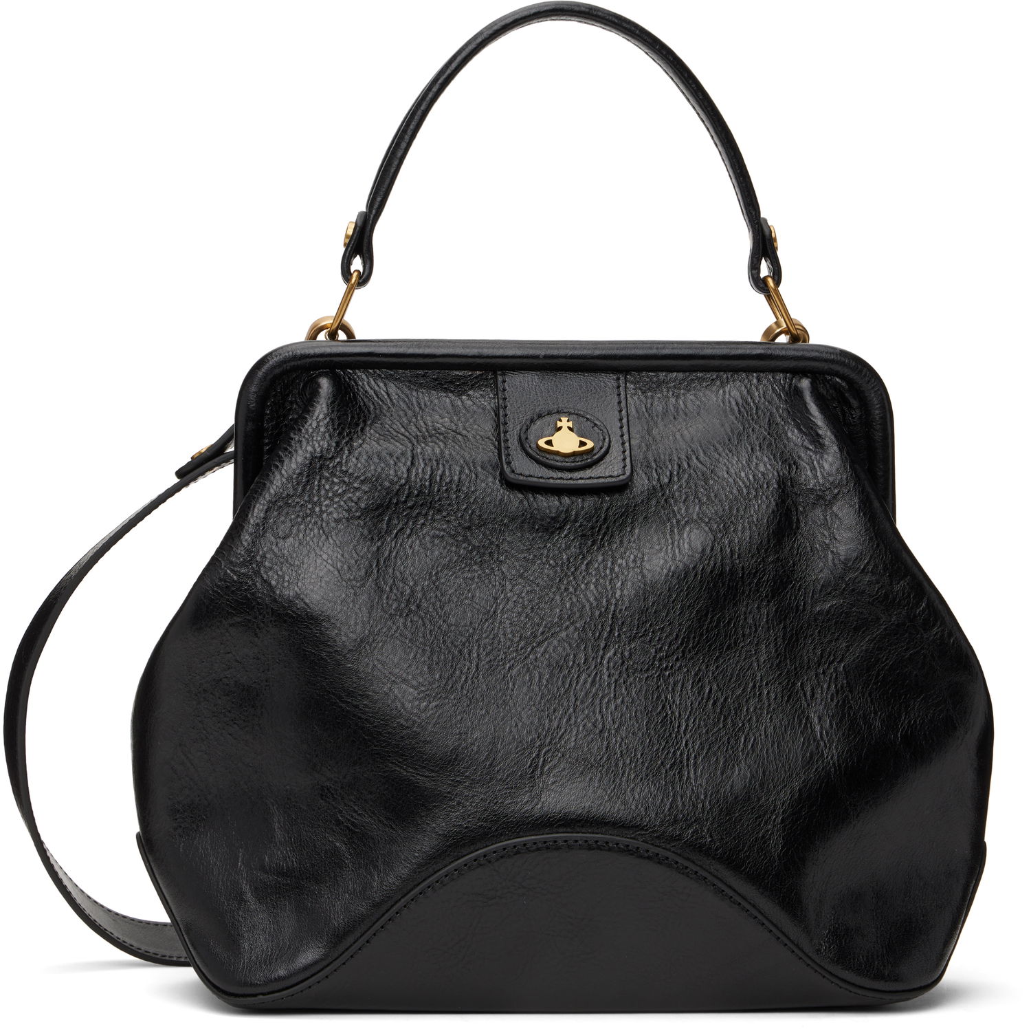 Kabelka Vivienne Westwood Vivienne Westwood Abbey Frame Bag Čierna | 4702000MW-L0067-, 0