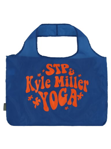 Tote bag Serving the People Kyle Miller Yoga Packable Tote Bag Navy | STPS21KYLETOTE 005