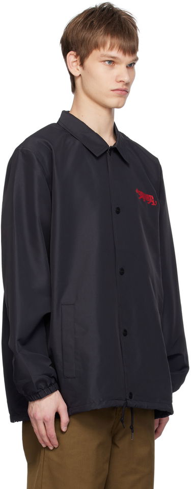 Vetrovka Carhartt WIP Embroidered Logo Coach Jacket Hnedá | I032974, 4