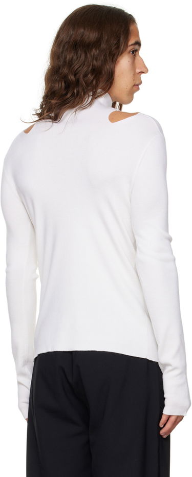 Sveter Dion Lee Cutout Turtleneck Top Biela | C7079P22, 2