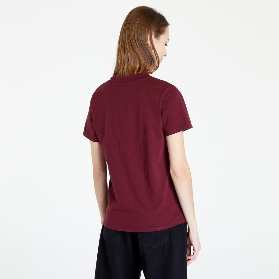 Tričko GUESS Eco Triangl Logo T-Shirt Vínová | W2BI69K8FQ1-A502, 1