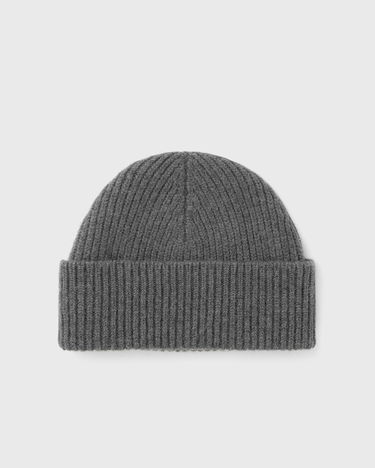 Kulicha AMI AMI De Coeur Ribbed Knit Beanie Šedá | UBO006.018-0504, 1