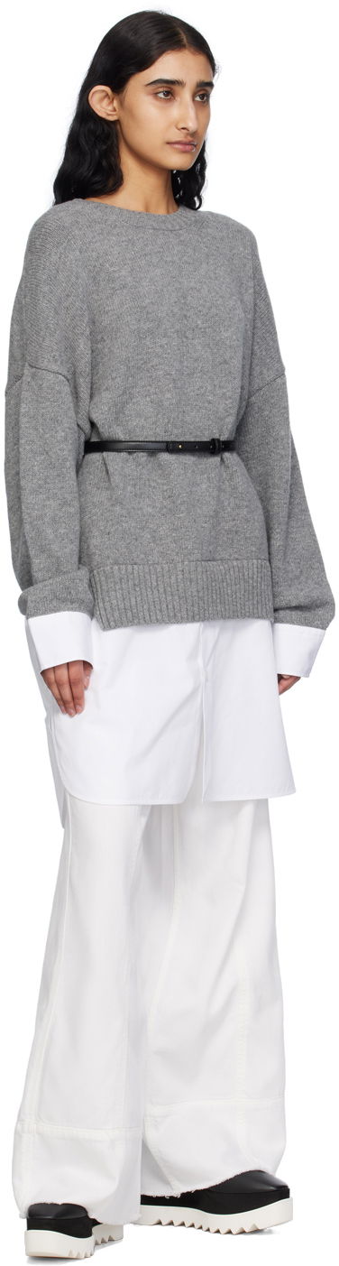 Stella McCartney Eco Alter Mat Black Leather Belt
