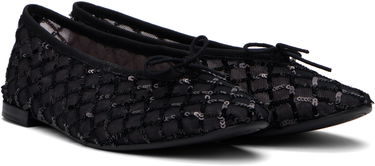 Starostlivosť o obuv Repetto Repetto Lilouh Rubber Sole Ballerina Flats Čierna | V4096RESEQ, 3
