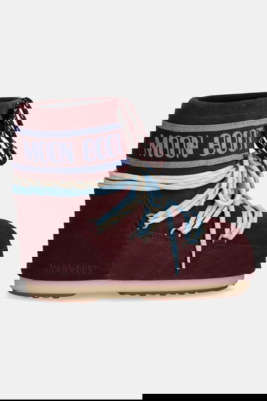 Tenisky a topánky Moon Boot Moon Boot Icon Low Suede Vínová | 80D1409670-D013, 3