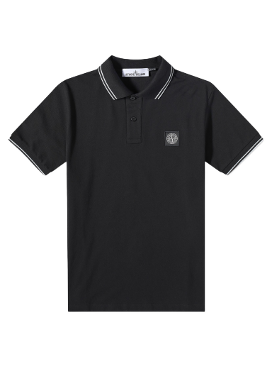 Polo tričko Stone Island Patch Polo Čierna | 10152SC18-A0029