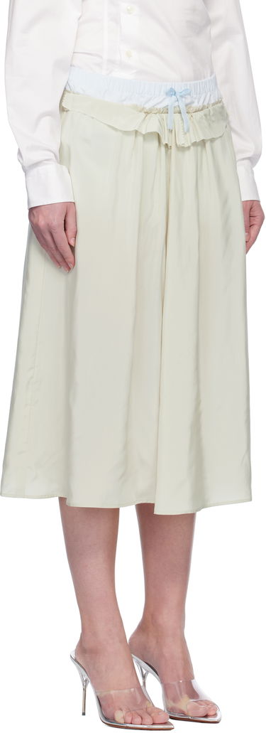 Sukňa Maison Margiela Maison Margiela 'Anonymity Of The Lining' Midi Skirt Zelené | S51ME0037 S76632, 1