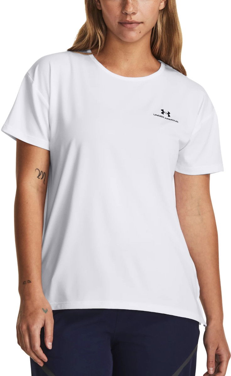 Tričko Under Armour Rush Energy SS 2.0 Biela | 1379141-100, 0