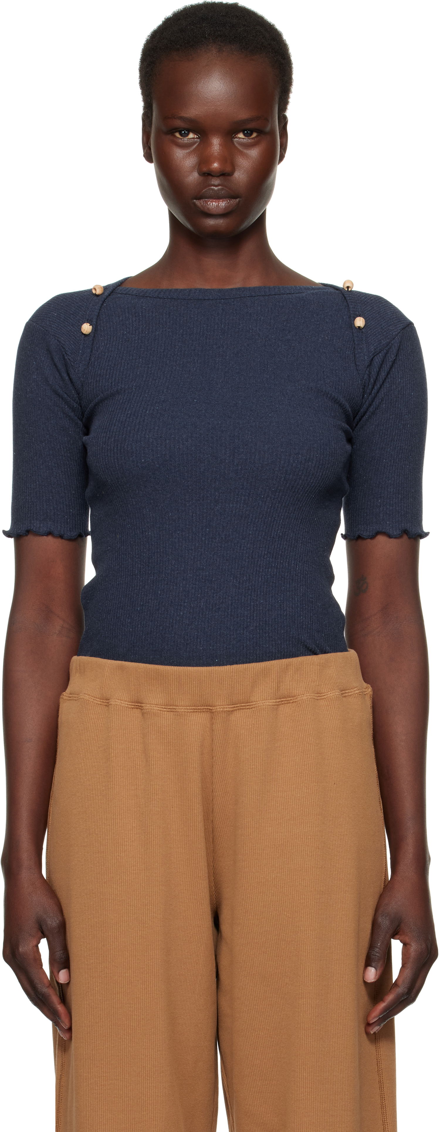 Tričko Baserange Disc Short Sleeve T-Shirt Navy | TODIT-RC-SP25, 0
