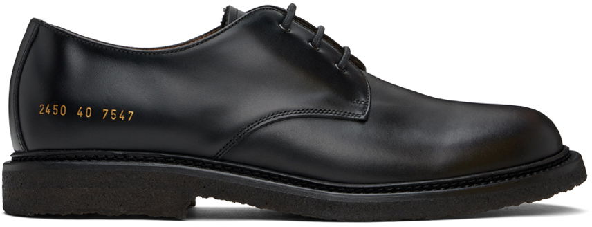 Oblečenie Common Projects Common Projects Officer's Derbys Čierna | ARTICLE 2450, 0