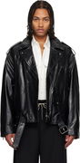 Dries Van Noten Biker Leather Jacket