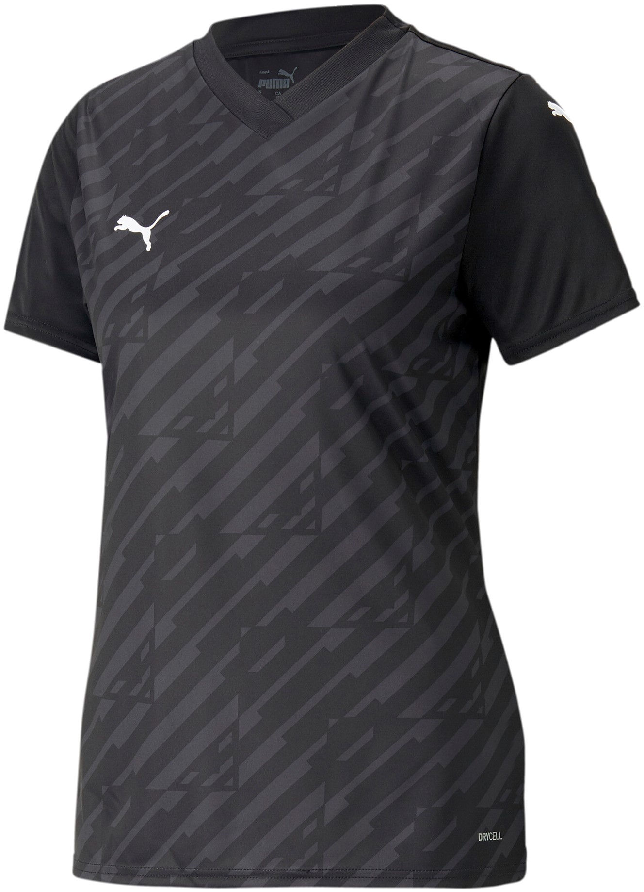 Dres Puma teamULTIMATE DRYCELL Patterned Short Sleeve V-Neck Jersey Čierna | 705655-03, 0