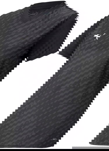 Dres Puma teamULTIMATE DRYCELL Patterned Short Sleeve V-Neck Jersey Čierna | 705655-03, 0