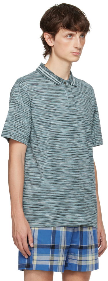 Polo tričko Paul Smith PS Paul Smith Striped Polo Zelené | M2R-348Y-L21843-77, 1
