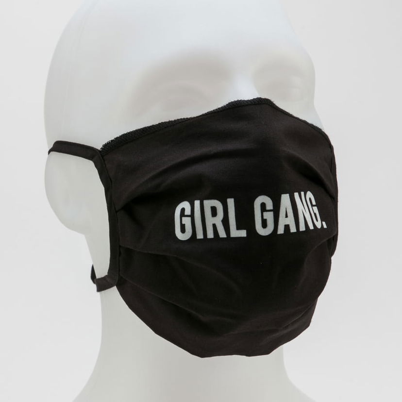Oblečenie Urban Classics Girl Gang Face Mask Čierna | MT1373