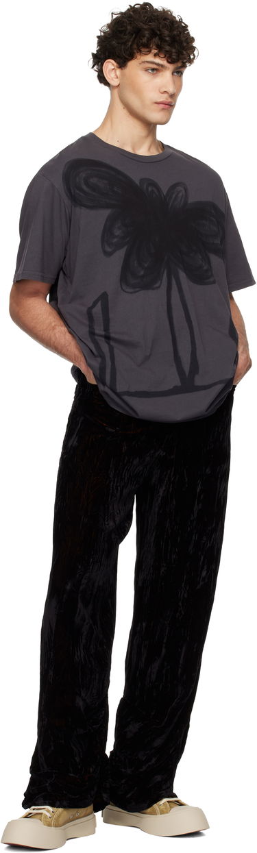 Nohavice Collina Strada Collina Strada Dante Velvet Trousers Čierna | XX6021, 3