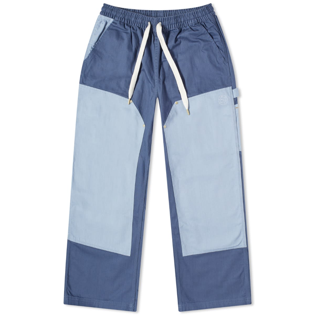 Nohavice Puma Rhuigi x Double Knee Pants "Inky Blue" Modrá | 620886-56, 0