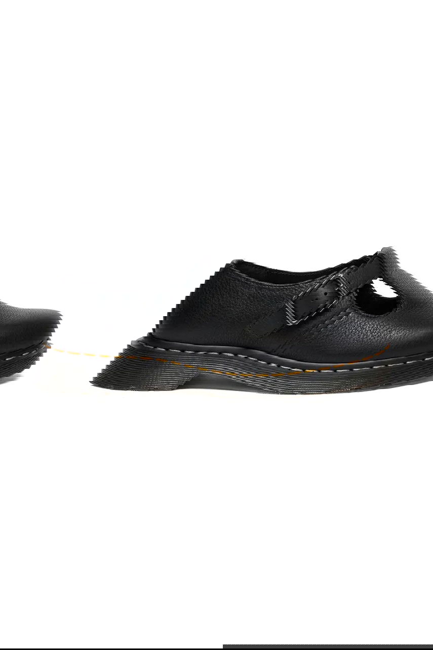 Tenisky a topánky Dr. Martens Polley Leather Mary Jane flat-heeled Shoes Čierna | DM41408001, 0