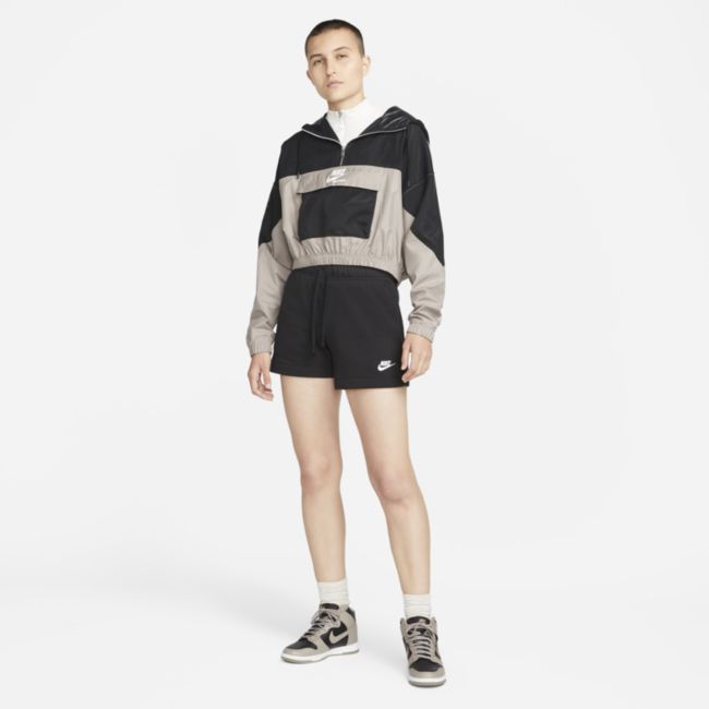 Fleece Mid-Rise Shorts