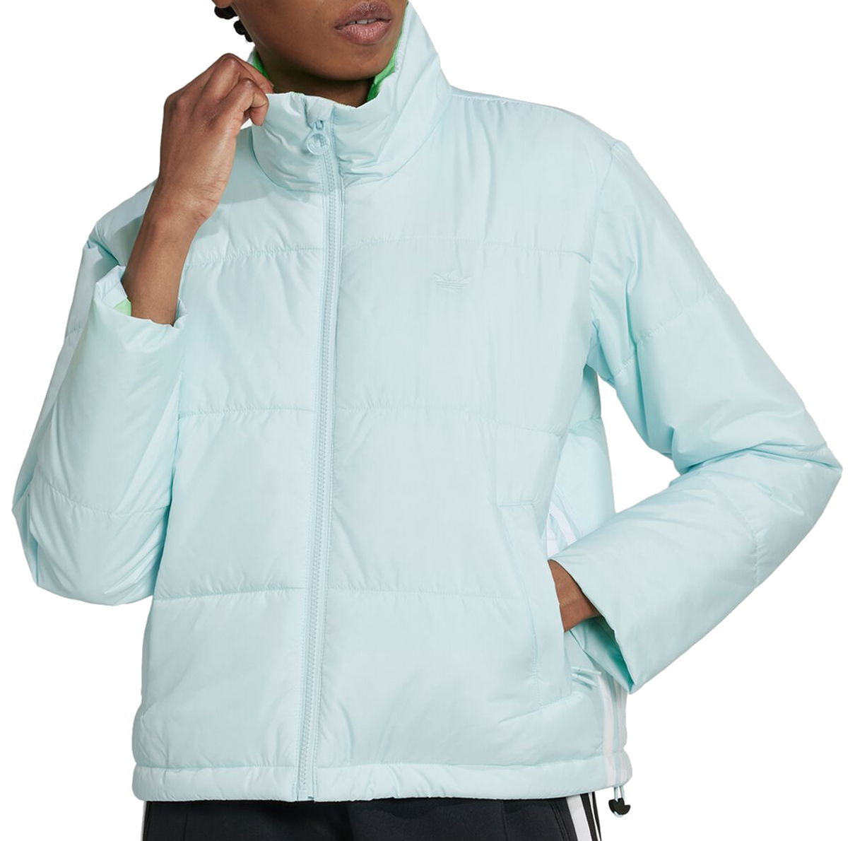 Bunda adidas Originals Jacket Short Puffer Modrá | hk5255, 0