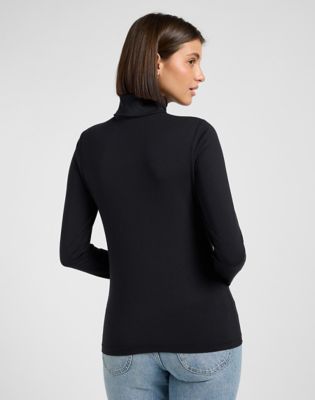 Košeľa Lee Slim Long Sleeve Turtle Neck Top Unionall Čierna | 112370968, 0