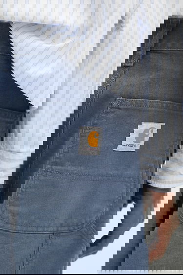 Nohavice Carhartt WIP Double Knee Pant Modrá | I034796.2OT4O, 3