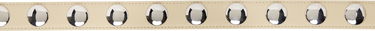 Opasok Khaite KHAITE Benny Studs Belt Béžová | 10014-798, 1