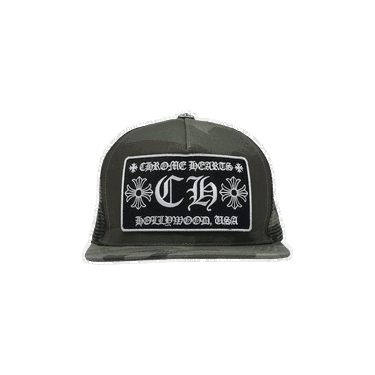 Šiltovka Chrome Hearts Hollywood Trucker Hat Zelené | 1383 100000701HTH GNCM, 0