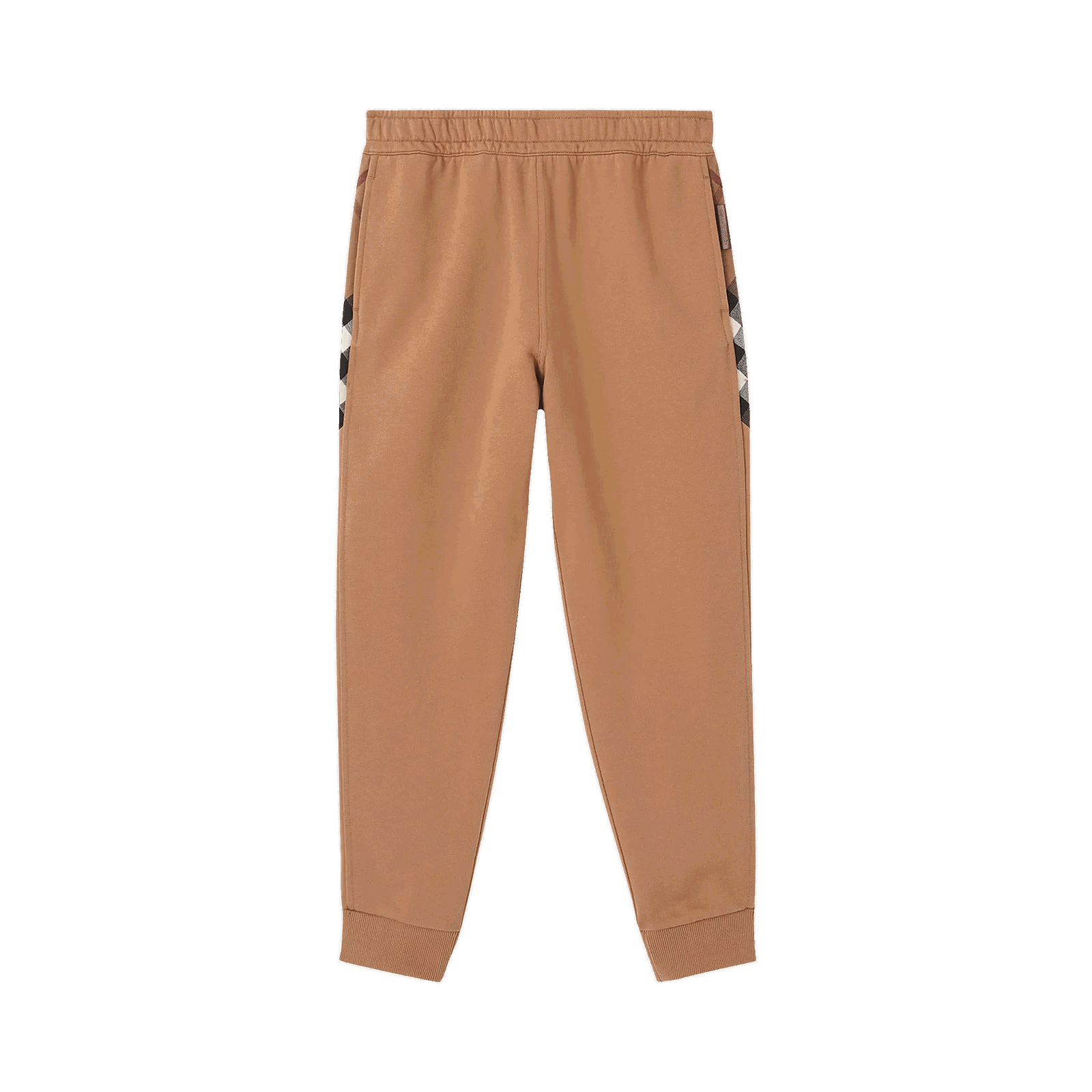 Check Panel Jogging Pants