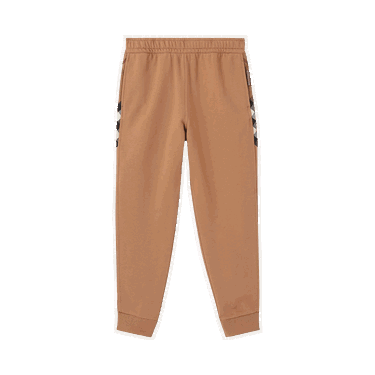 Tepláky Burberry Check Panel Jogging Pants Béžová | 8046057, 0