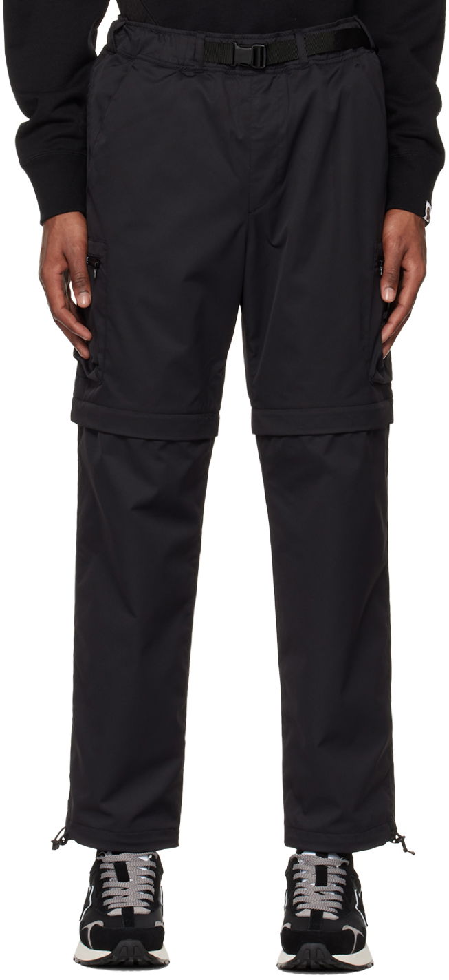 Cargo nohavice BAPE Side Pocket Detachable Cargo Pants Čierna | 001PTI801007M, 0