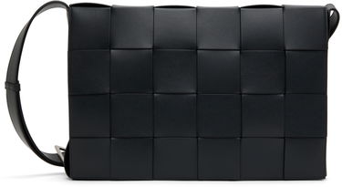 Taška cez rameno Bottega Veneta Bottega Veneta Maxi Cassette Shoulder Bag Čierna | 778320VB1K0, 0