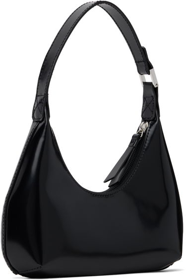 Kabelka BY FAR Leather Shoulder Bag Čierna | 20PFBASBLWSMA, 4