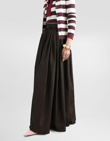 Sukňa Dolce & Gabbana Long Circle Taffeta Skirt Hnedá | F4C2UTHUMJDS8152, 3