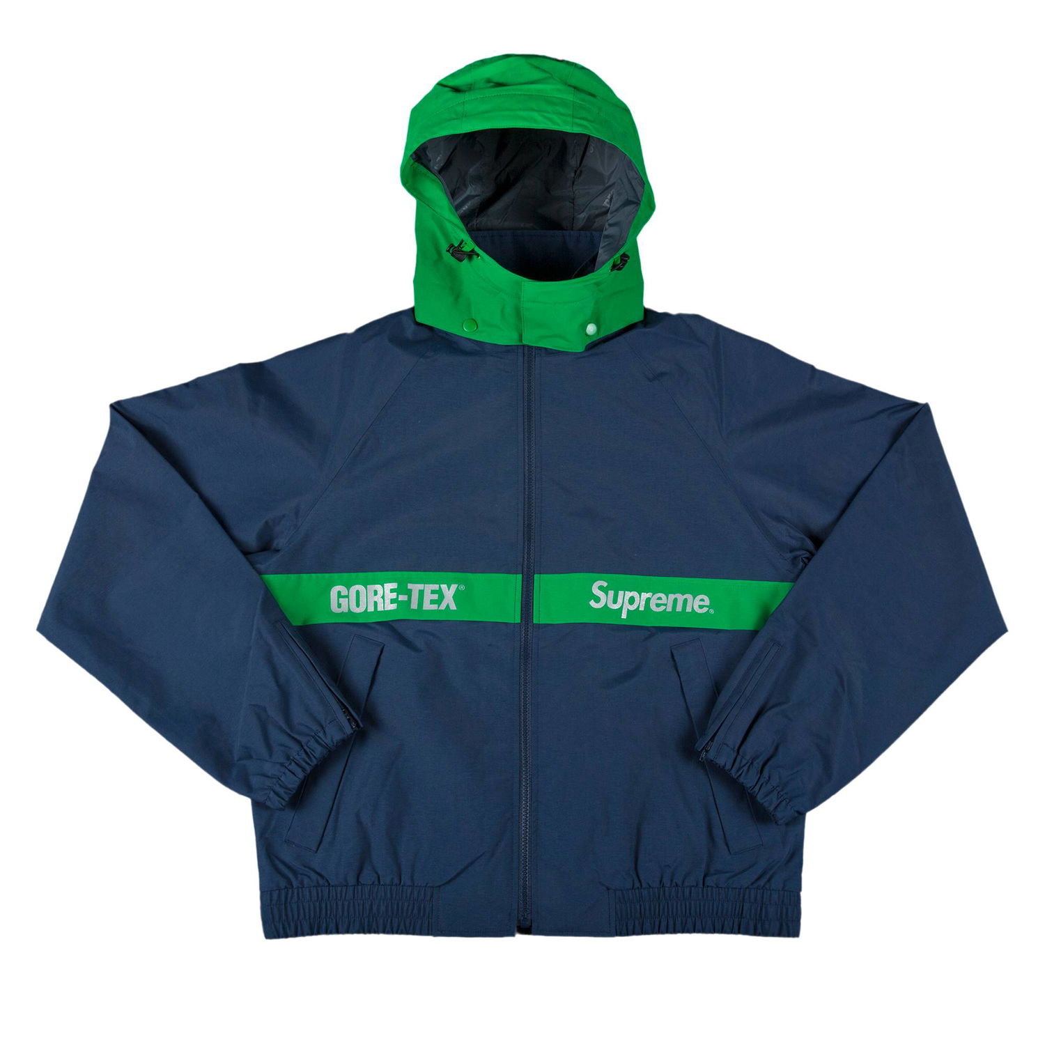 Bunda Supreme Gore-Tex Court Jacket Modrá | FW18J62 WHITE, 1