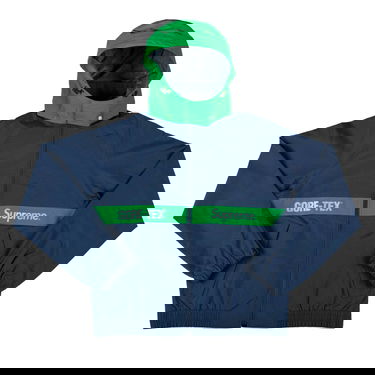 Bunda Supreme Gore-Tex Court Jacket Modrá | FW18J62 WHITE, 1