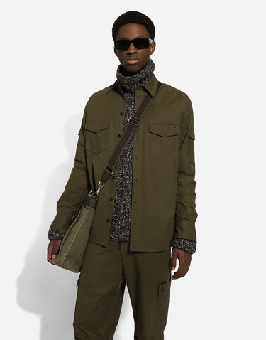 Košeľa Dolce & Gabbana Technical Fabric Shirt With Pockets Zelené | G5GI5THUMOAN3644, 3