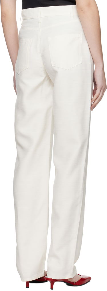 Nohavice Loulou de Saison Loulou de Saison Ardea Trousers Biela | ARDEA, 2