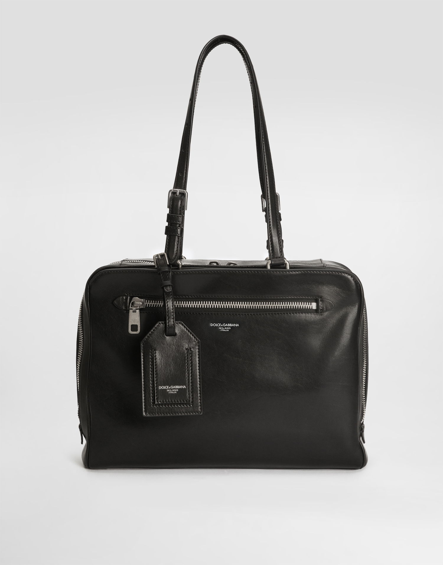 Cestovná taška Dolce & Gabbana Dolce & Gabbana Ellis Calfskin Briefcase Čierna | BM2574AH85080999, 1