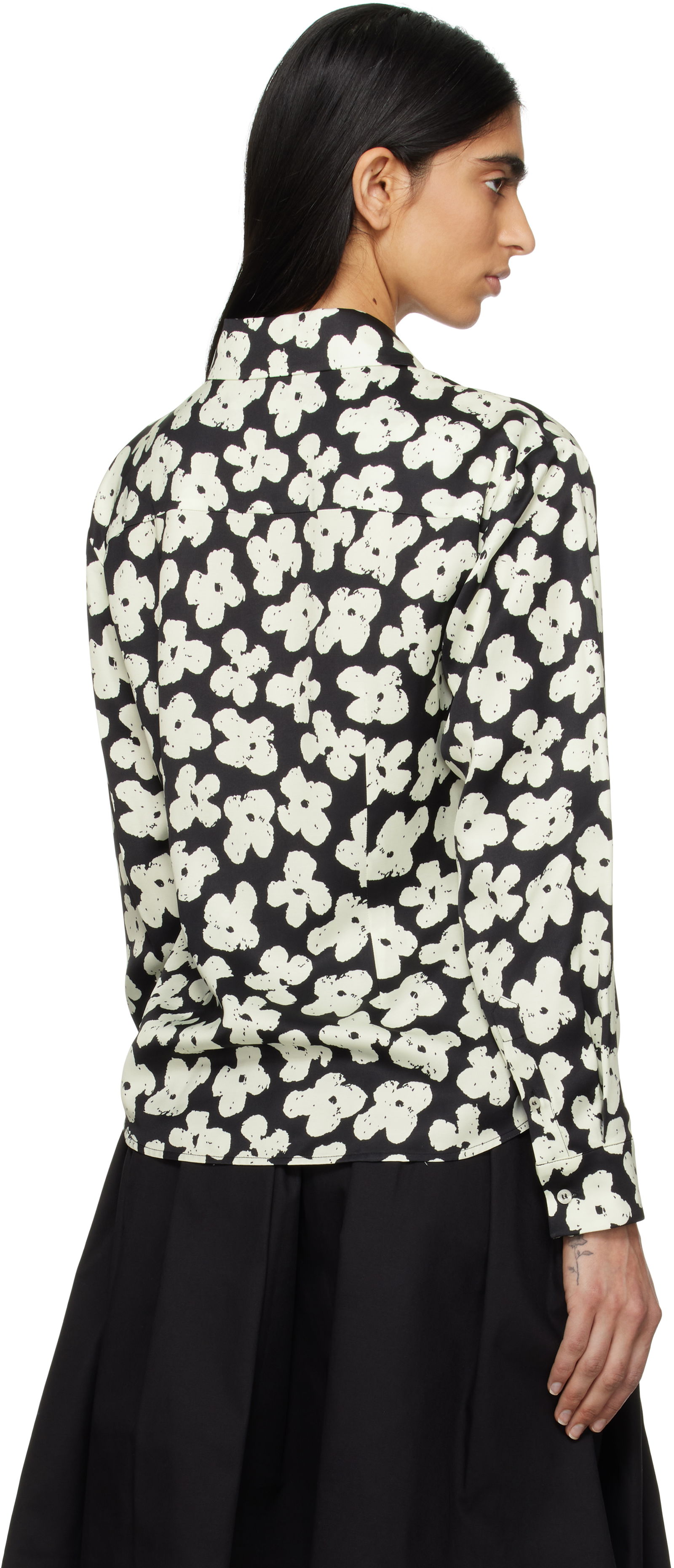 MSGM Floral Print Shirt