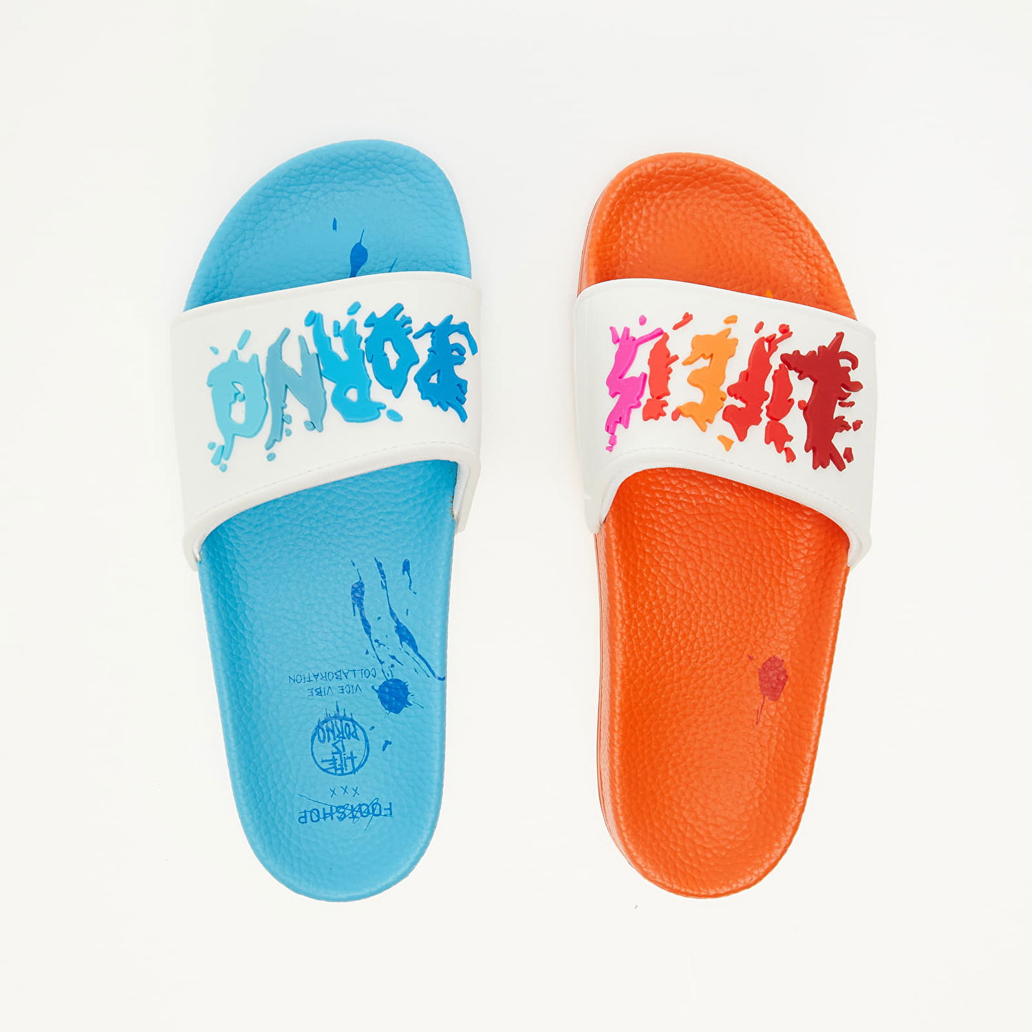 Tenisky a topánky Life is Porno FTSHP xxx Slides "Vice Vibe" Rôznofarebný | FTSHP_89, 1