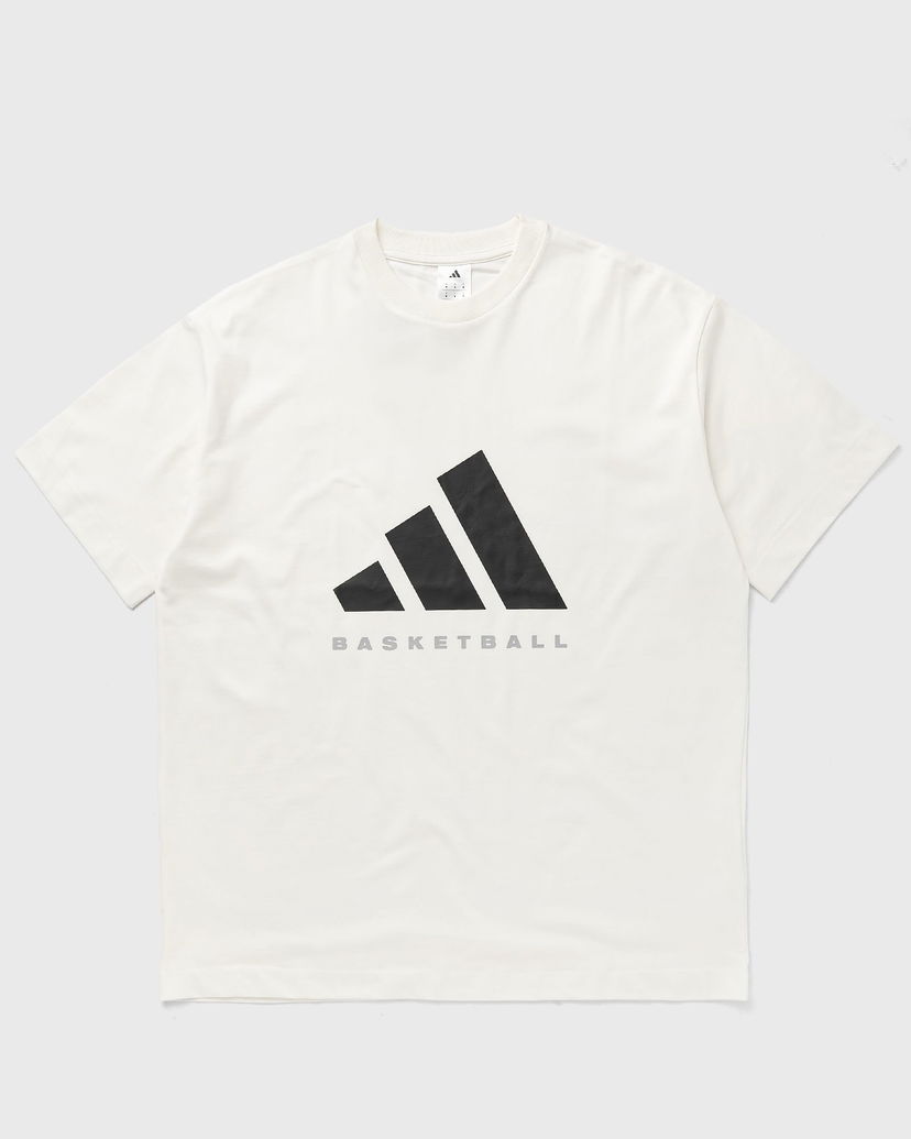 Tričko adidas Originals Basketball T-Shirt Biela | JX5574