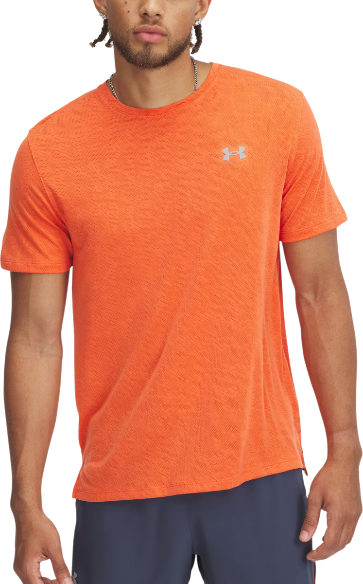 Tričko Under Armour Under Armour UA Launch Camo Short Sleeve T-Shirt Oranžová | 1386681-847